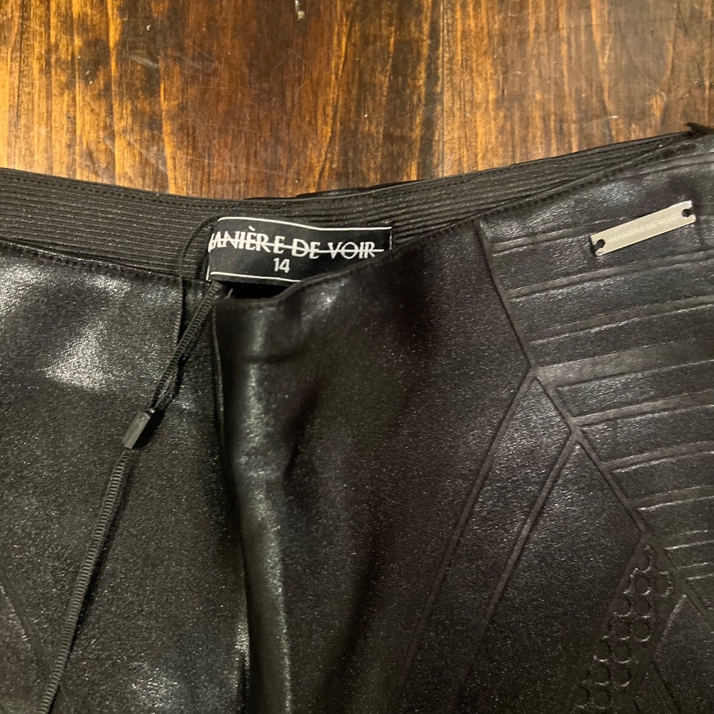 Maniere De voir Matte Leggings - Black - Picture 2 of 4